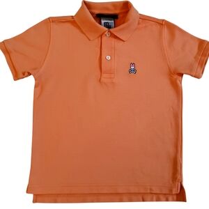 Psycho Bunny Vibrant Orange and Boys Size S New Without Tag!
